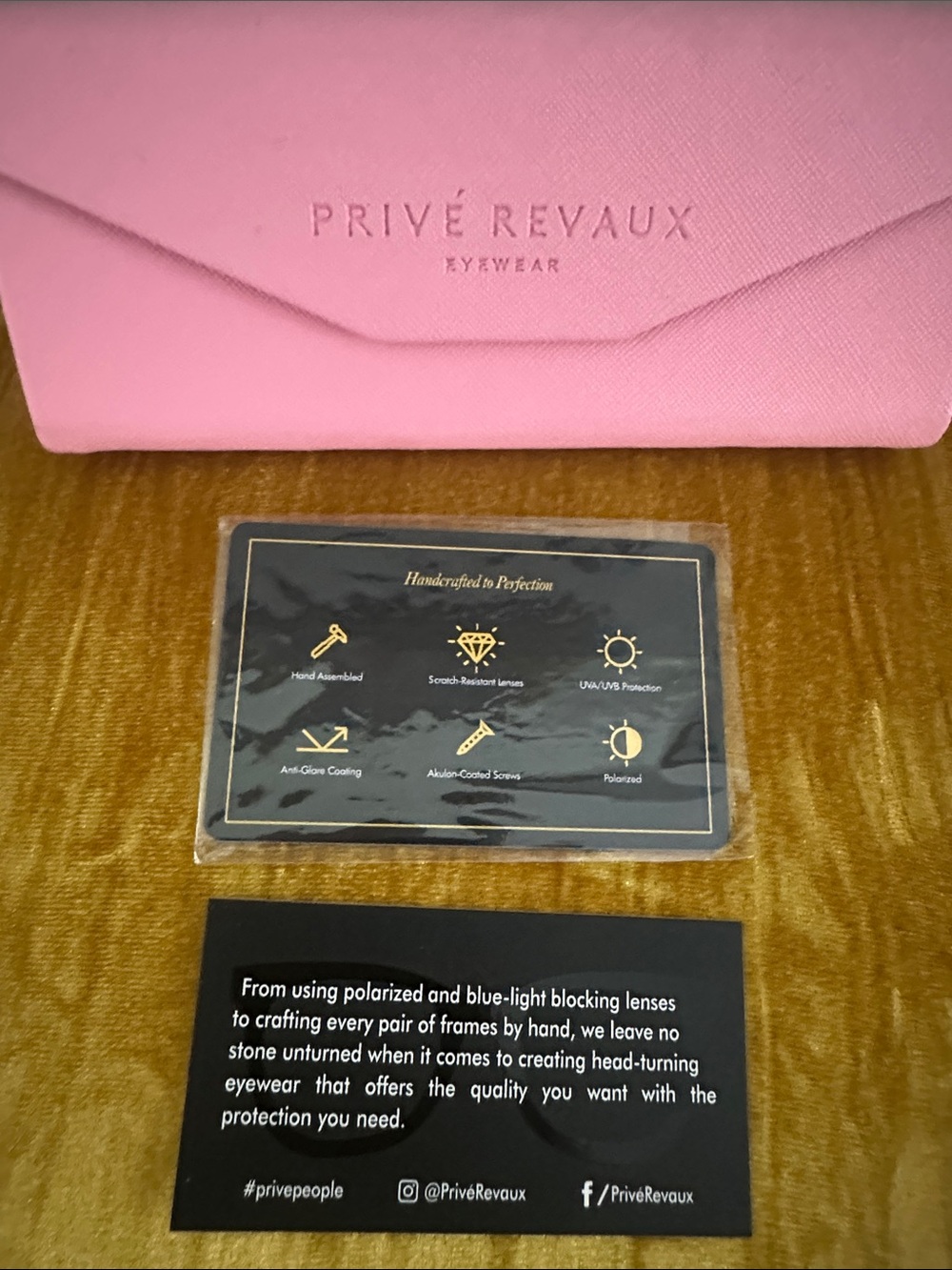 PRIVÉ REVAUX Pink Multicolor Oval Women's Sunglasses The Timeless Collection - Picture 10 of 10